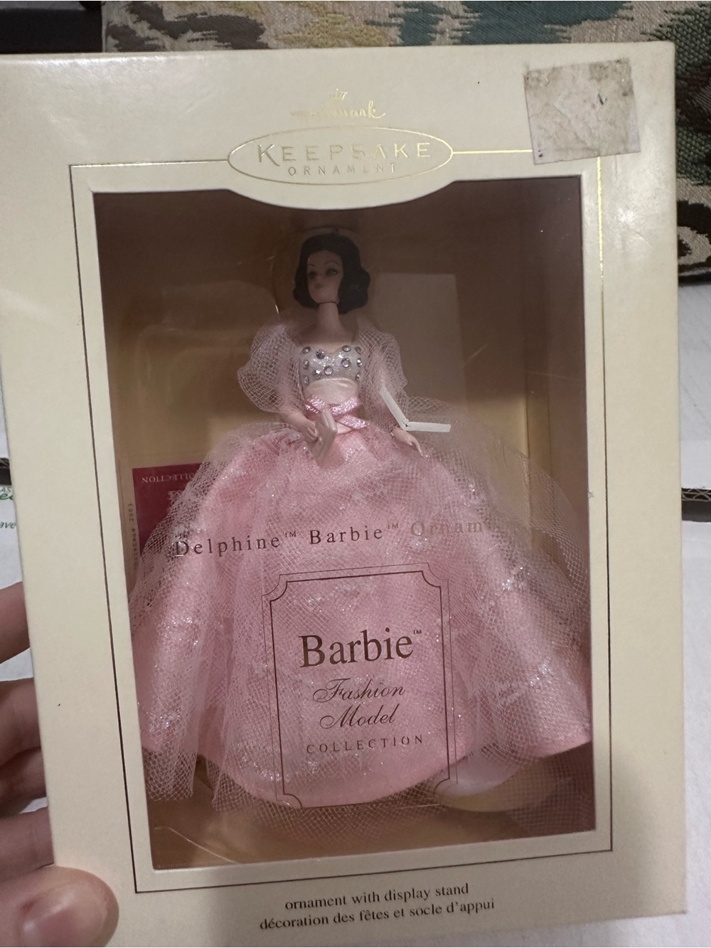 Hallmark Keepsake Ornament Barbie 2003 In the Pink